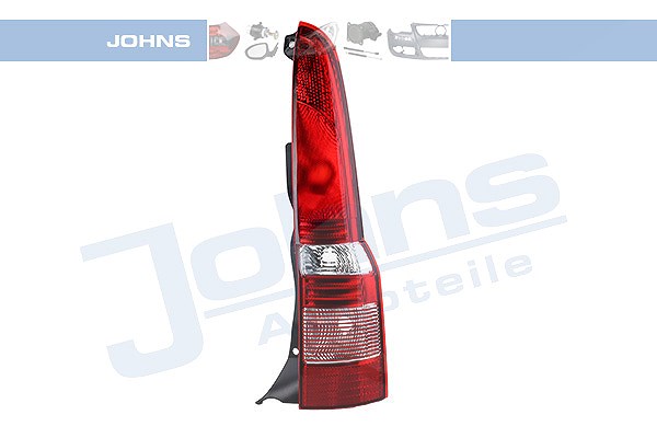 Johns Heckleuchte, Rahmen schwarz, ohne Lampenträger [Hersteller-Nr. 300688-3] für Fiat