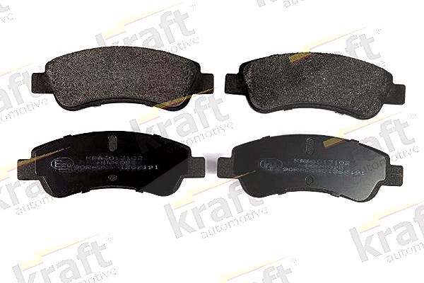 Kraft Automotive Bremsbelagsatz, Scheibenbremse [Hersteller-Nr. 6013102] für Peugeot, Citroën, Fiat