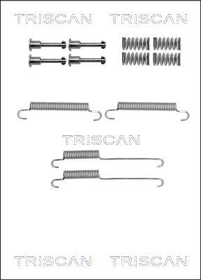 Triscan Zubehörsatz, Feststellbremsbacken [Hersteller-Nr. 8105802002] für Chrysler, Dodge