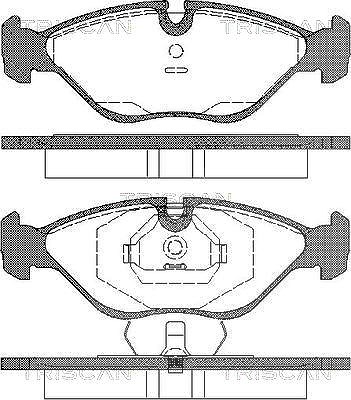 Triscan Bremsbelagsatz, Scheibenbremse [Hersteller-Nr. 811065985] für Saab