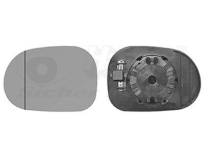 Van Wezel Spiegelglas, Außenspiegel [Hersteller-Nr. 3085837] für Mercedes-Benz