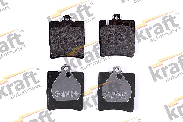 Kraft Automotive Bremsbelagsatz, Scheibenbremse [Hersteller-Nr. 6011150] für Mercedes-Benz