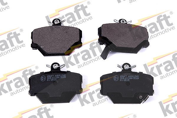 Kraft Automotive Bremsbelagsatz, Scheibenbremse [Hersteller-Nr. 6001240] für Smart