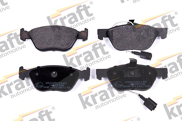 Kraft Automotive Bremsbelagsatz, Scheibenbremse [Hersteller-Nr. 6003185] für Lancia, Alfa Romeo, Fiat