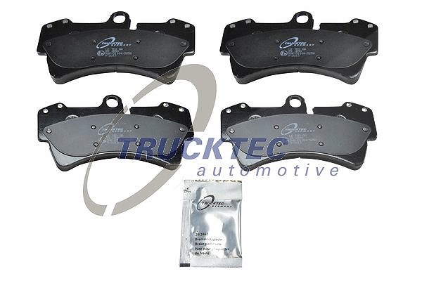 Trucktec Automotive Bremsbeläge vorne (Satz) [Hersteller-Nr. 07.35.112] für Porsche, VW, Audi