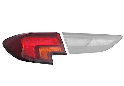 Van Wezel Heckleuchte [Hersteller-Nr. 3810921] für Opel