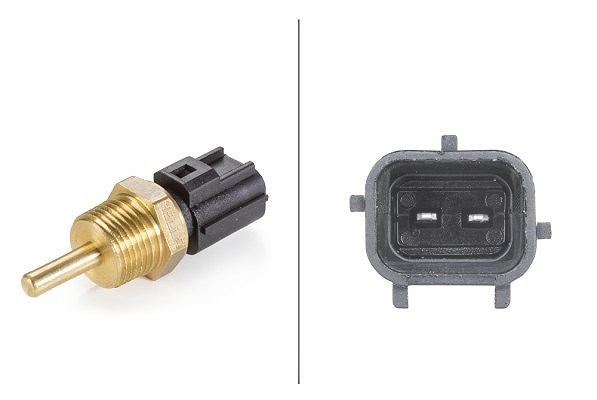 Hella Sensor, Kühlmitteltemperatur [Hersteller-Nr. 6PT009107-121] für Hyundai, Peugeot, Smart, Citroën, Mitsubishi, Daihatsu