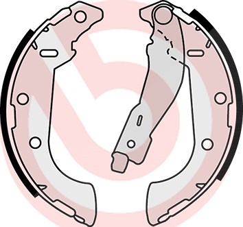 Brembo Bremsbackensatz [Hersteller-Nr. S61521] für Peugeot, Citroën