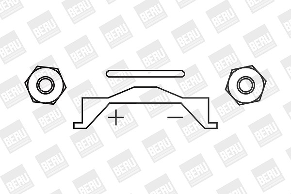Beru Zündspule [Hersteller-Nr. ZS356] für Toyota