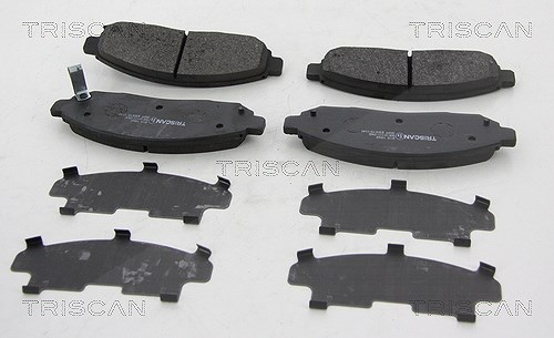 Triscan Bremsbelagsatz, Scheibenbremse [Hersteller-Nr. 811014060] für Nissan