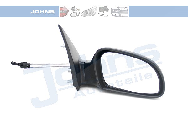 Johns Spiegel, Kpl., Kabeleinstlg., konvex [Hersteller-Nr. 230638-1] für Citroën