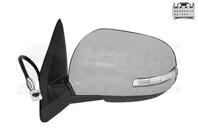 Van Wezel Außenspiegel [Hersteller-Nr. 0978817] für Citroën, Peugeot