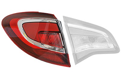 Van Wezel Heckleuchte [Hersteller-Nr. 3861925] für Opel
