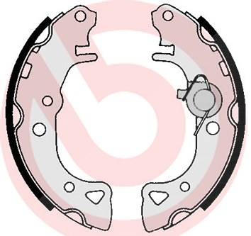Brembo Bremsbackensatz [Hersteller-Nr. S61516] für Peugeot, Mega, Citroën