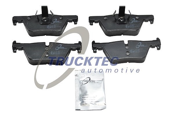 Trucktec Automotive Bremsbelagsatz, Scheibenbremse [Hersteller-Nr. 08.34.155] für BMW