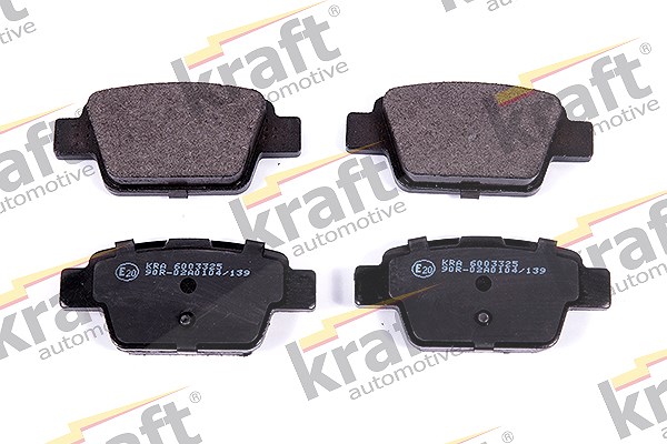 Kraft Automotive Bremsbelagsatz, Scheibenbremse [Hersteller-Nr. 6003325] für Fiat, Alfa Romeo, Lancia