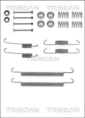 Triscan Zubehörsatz, Bremsbacken [Hersteller-Nr. 8105112581] für BMW