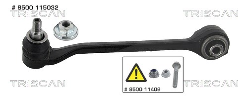 Triscan Lenker, Radaufhängung [Hersteller-Nr. 8500115032] für BMW
