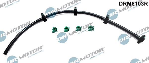 Dr.motor Automotive Schlauch, Leckkraftstoff [Hersteller-Nr. DRM6103R] für Fiat