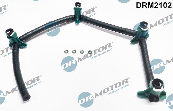 Dr.motor Automotive Schlauch, Leckkraftstoff [Hersteller-Nr. DRM2102] für Audi, Skoda, Seat, VW