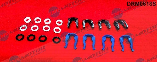 Dr.motor Automotive Reparatursatz, Einspritzdüse [Hersteller-Nr. DRM0618S] für Opel