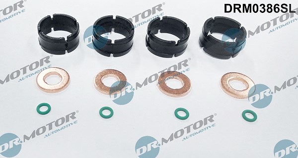 Dr.motor Automotive Dichtungssatz, Einspritzdüse [Hersteller-Nr. DRM0386SL] für Citroën, Fiat, Peugeot, Lancia