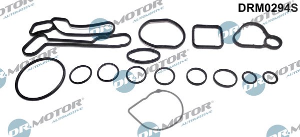 Dr.motor Automotive Dichtungssatz, Ölkühler [Hersteller-Nr. DRM0294S] für Saab, Opel, Chevrolet, Alfa Romeo, Fiat