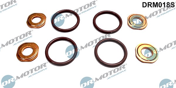 Dr.motor Automotive Dichtungssatz, Einspritzdüse [Hersteller-Nr. DRM018S] für Vauxhall, Opel