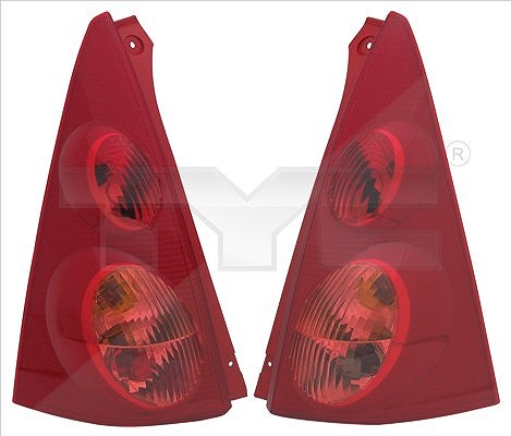 Tyc Heckleuchte [Hersteller-Nr. 11-11177-01-2] für Peugeot, Citroën