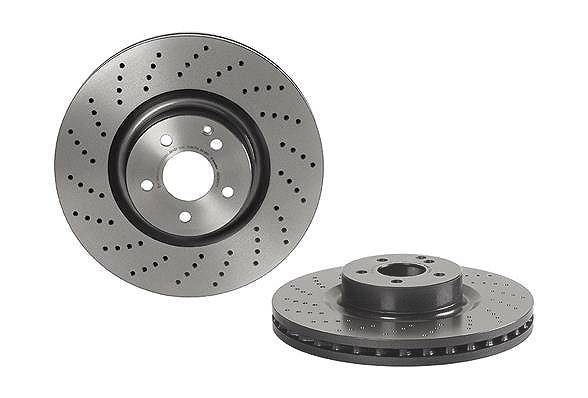 Brembo 1x Bremsscheibe [Hersteller-Nr. 09.C943.11] für Mercedes-Benz
