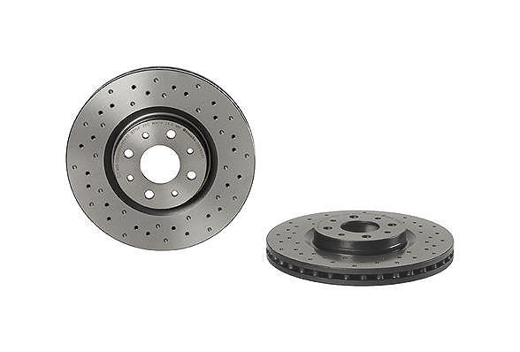 Brembo Bremsscheibe [Hersteller-Nr. 09.5180.3X] für Chrysler, Alfa Romeo, Lancia, Fiat, Abarth