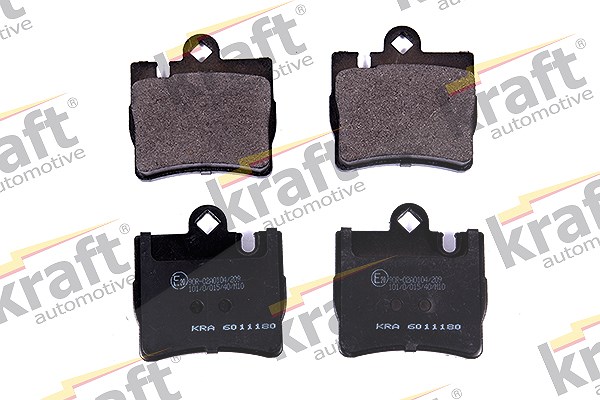 Kraft Automotive Bremsbelagsatz, Scheibenbremse [Hersteller-Nr. 6011180] für Mercedes-Benz