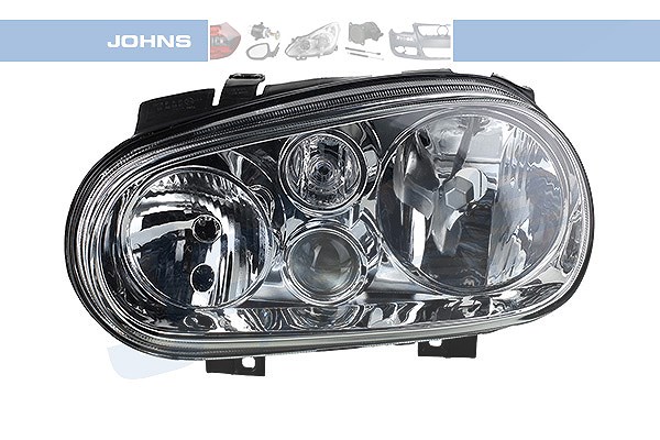 Johns Scheinwerfer H7/H1/H3 mit NSW ohne Stellmotor [Hersteller-Nr. 953909-2] für VW
