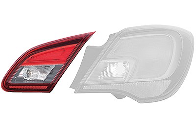 Van Wezel Heckleuchte [Hersteller-Nr. 3804934] für Opel
