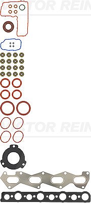 Victor Reinz Dichtungssatz, Zylinderkopf [Hersteller-Nr. 02-39244-01] für Fiat, Lancia, Mitsubishi, Peugeot, Ford, Citroën