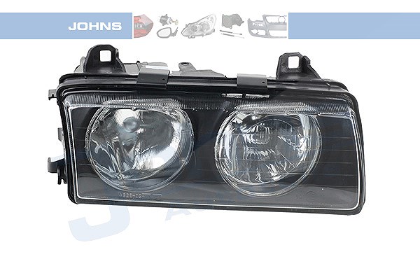 Johns Scheinwerfer H7/H7 mit/ohne LWR ohne Stellmotor [Hersteller-Nr. 200710-4] für BMW