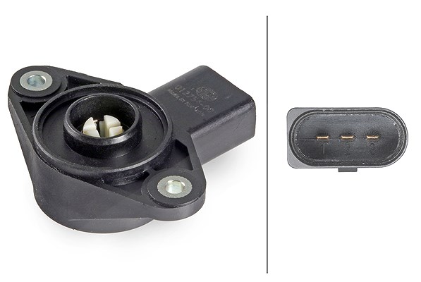 Hella Sensor, Saugrohrumschaltklappe [Hersteller-Nr. 6PD012754-001] für Audi, VW, Skoda