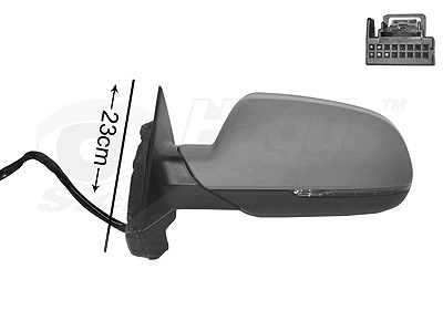 Van Wezel Außenspiegel [Hersteller-Nr. 0338807] für Audi