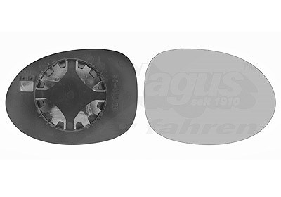 Van Wezel Spiegelglas, Außenspiegel [Hersteller-Nr. 4342836] für Renault