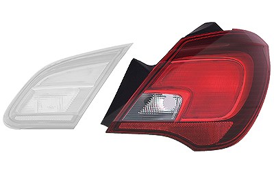 Van Wezel Heckleuchte [Hersteller-Nr. 3804936] für Opel