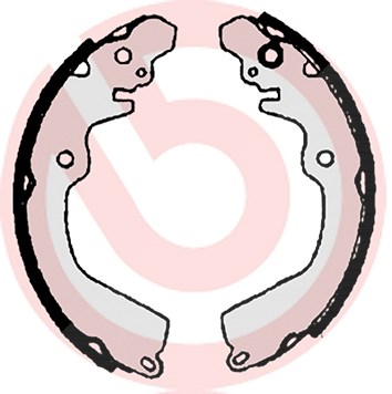 Brembo Bremsbackensatz [Hersteller-Nr. S54509] für Mitsubishi