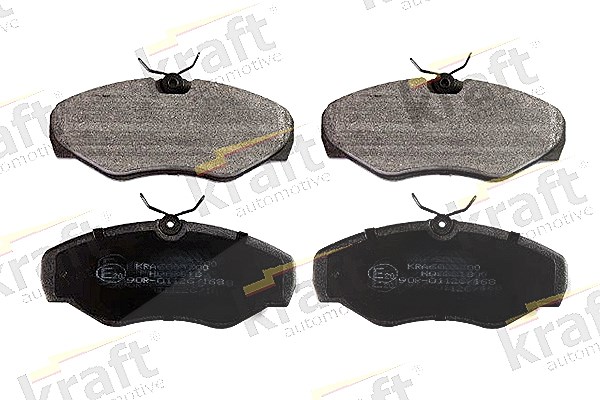 Kraft Automotive Bremsbelagsatz, Scheibenbremse [Hersteller-Nr. 6005300] für Renault, Opel, Nissan