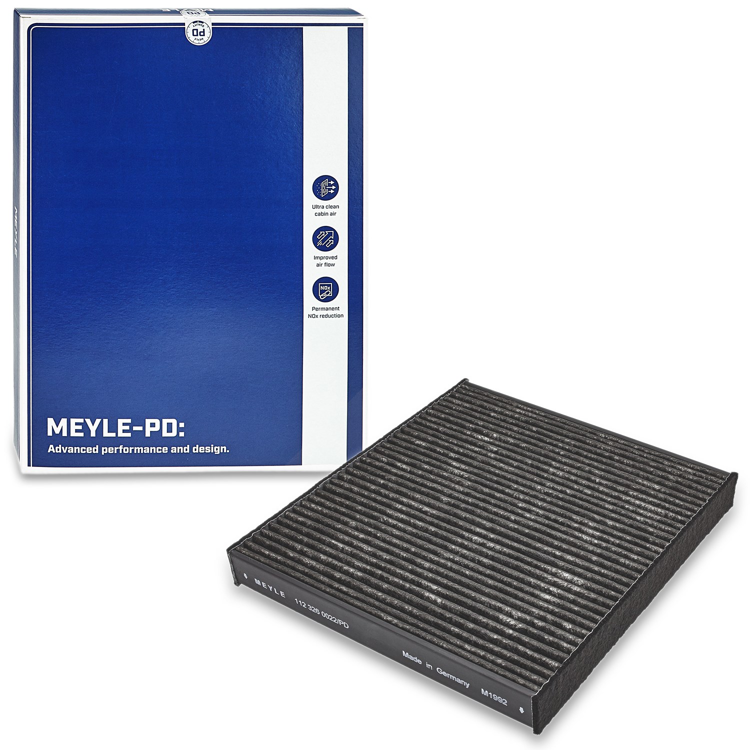 Meyle Innenraumfilter [Hersteller-Nr. 1123260022/PD] für Seat, Skoda, Cupra, VW, Audi, Man, Ford
