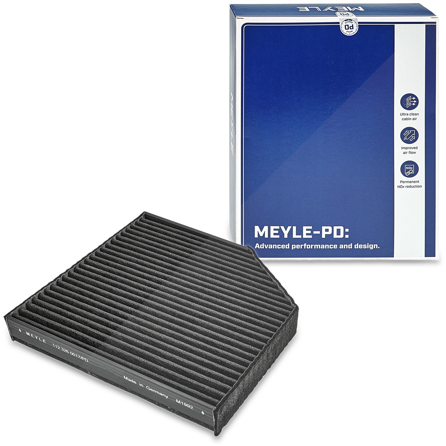 Meyle Innenraumfilter [Hersteller-Nr. 1123260017/PD] für Audi