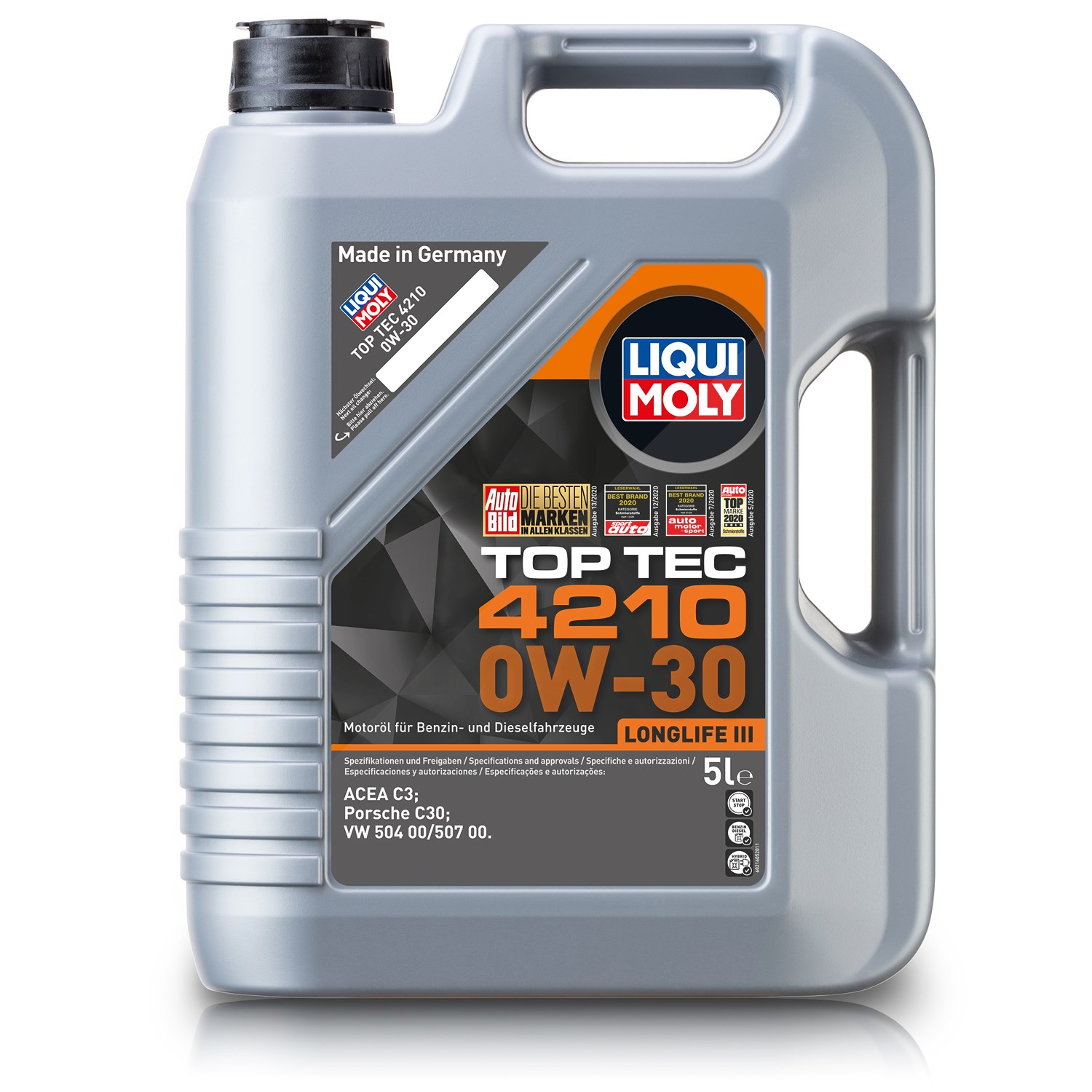 Liqui Moly 5 L Top Tec 4210 0W-30 [Hersteller-Nr. 21605]