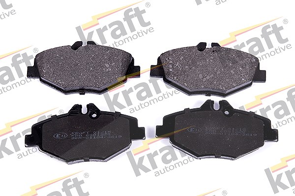 Kraft Automotive Bremsbelagsatz, Scheibenbremse [Hersteller-Nr. 6001220] für Mercedes-Benz