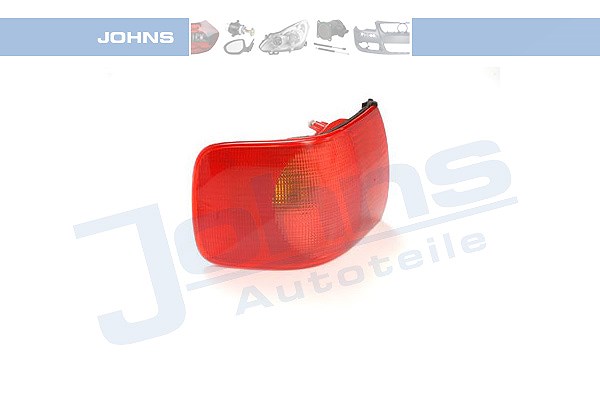 Johns Heckleuchte außen rot, ohne Lampenträger [Hersteller-Nr. 130887-1] für Audi