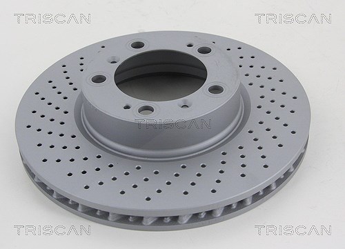 Triscan 1x Bremsscheibe Vorderachse links Belüftet [Hersteller-Nr. 8120101048C] für Porsche