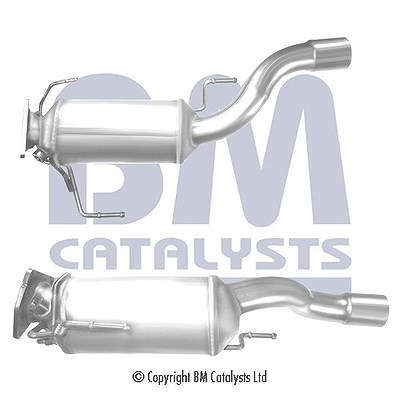Bm Catalysts Ruß-/Partikelfilter, Abgasanlage [Hersteller-Nr. BM11340] für Audi