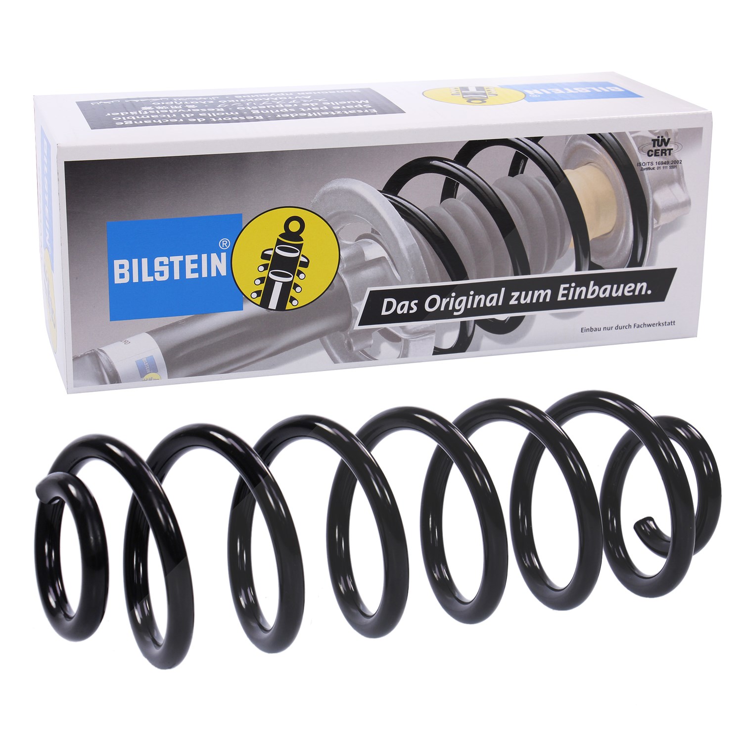 Bilstein 1x Fahrwerksfeder [Hersteller-Nr. 36-148257] für Skoda, VW